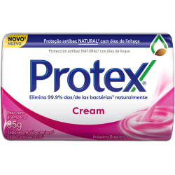SABONETE BARRA ANTIBACTERIANO PROTEX CREAM ENVOLTÓRIO 85G