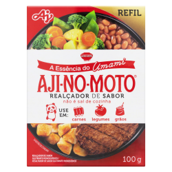 REALÇADOR DE SABOR UMAMI AJINOMOTO CAIXA 100G REFIL