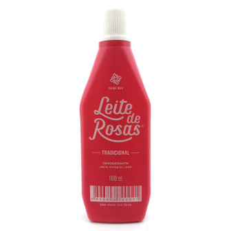 LOÇÃO DE LIMPEZA TRADICIONAL LEITE DE ROSAS 100ML