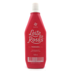LOÇÃO DE LIMPEZA TRADICIONAL LEITE DE ROSAS 100ML